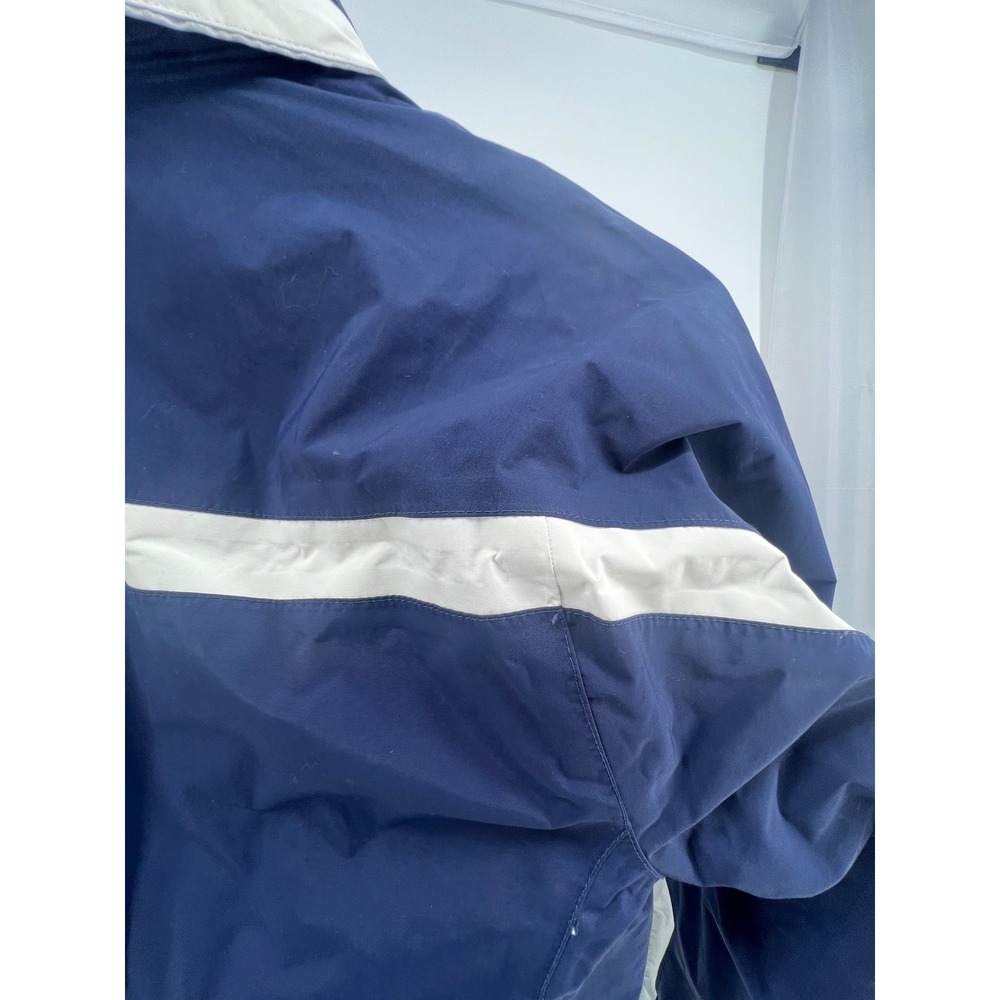 Eddie Bauer Weather Edge Waterproof Breathable Mens‎ Jacket Navy Size M - Picture 10 of 16